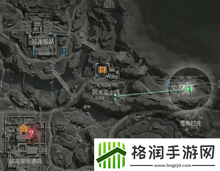 三角洲行动阿米亚小镇钥匙房在哪