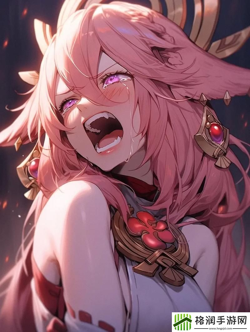 八重神子翻白眼流眼泪