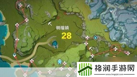 原神琉璃袋在哪采集原神琉璃袋分布图一览