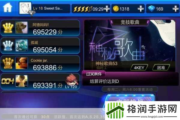 节奏大师歌曲攻略