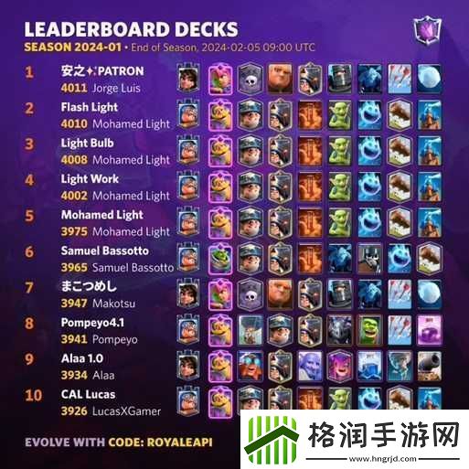 皇室战争平民玩家卡组选择