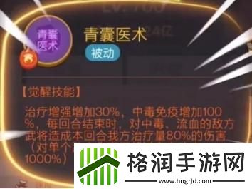 咸鱼之王毒华佗技能是什么