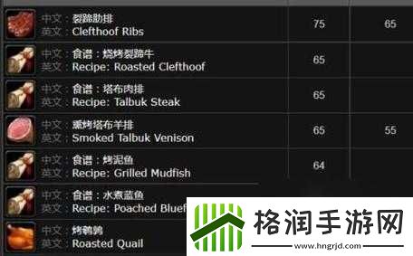 魔兽世界90烹饪食材获取攻略各类主要食材获得方式详细介绍