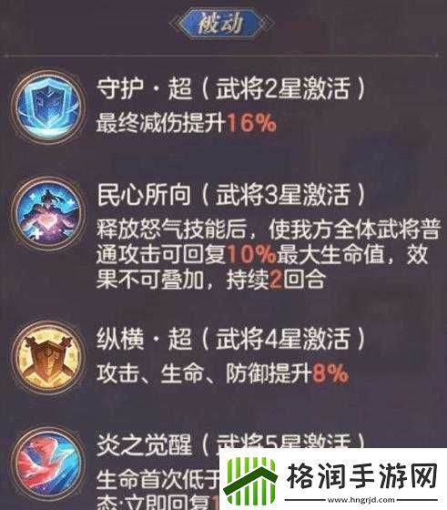 国志幻想大陆怒攻所需怒气解析