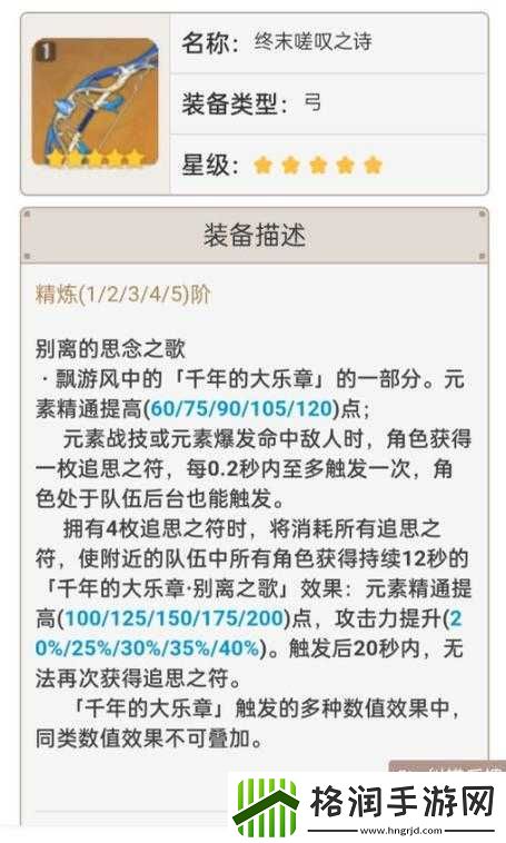 原神终末嗟叹之诗最佳角色搭配与运用策略解析