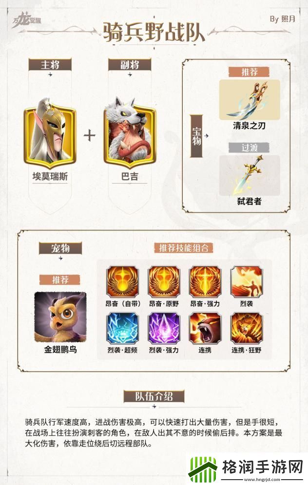 万龙觉醒新手阵容怎么搭配