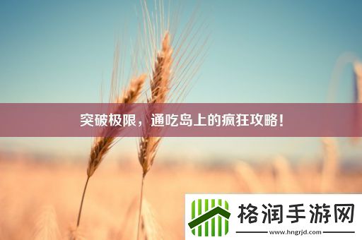 突破极限通吃岛上的疯狂攻略!