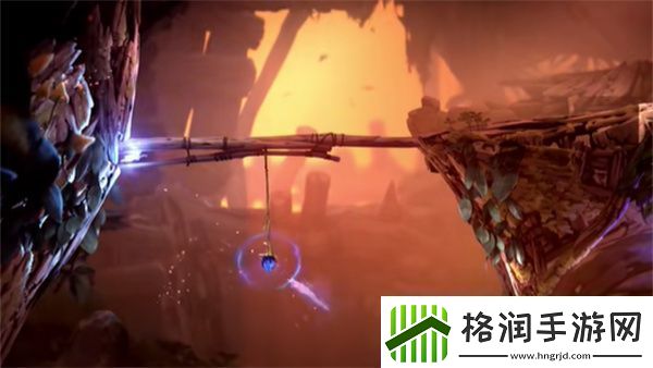 奥日与萤火意志怎么抓绳子上的光