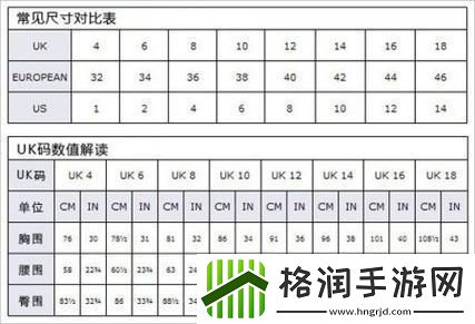 欧美的L号与日本的LL号