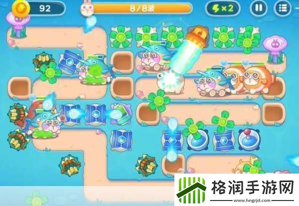 保卫萝卜4法老遗迹揭秘第49关智慧布局与强力炮塔搭配攻略轻松通关不是梦