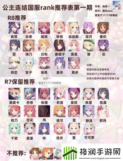 公主连结国服下半年角色抽取指南