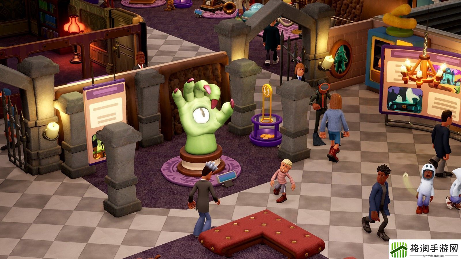 双点博物馆“超自然展示品区域”宣传片、截图