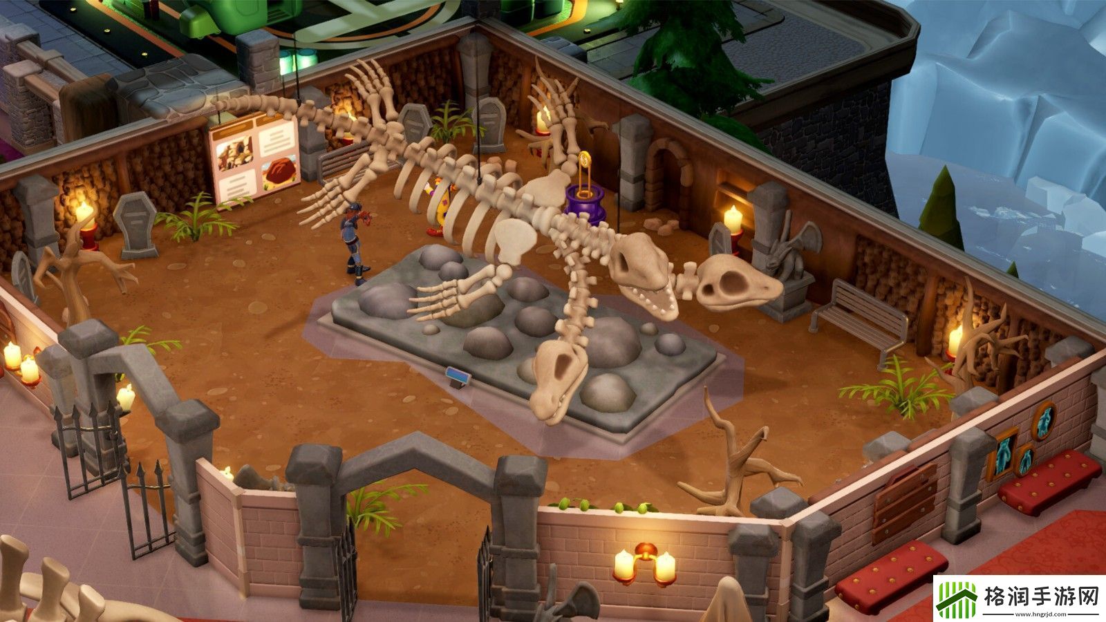 双点博物馆“超自然展示品区域”宣传片、截图