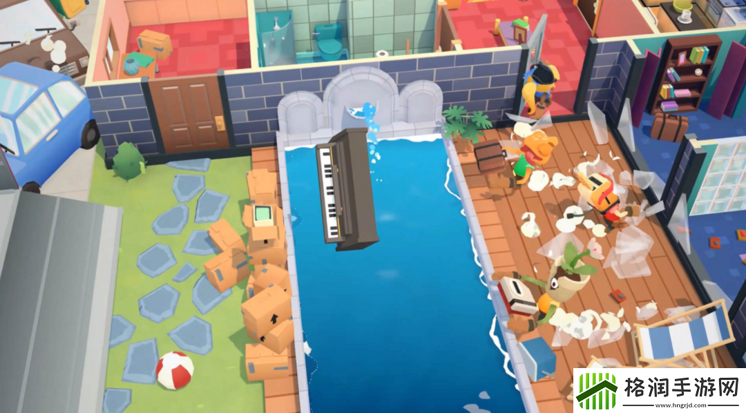 Epic本周赠送双人合作游戏胡闹搬家