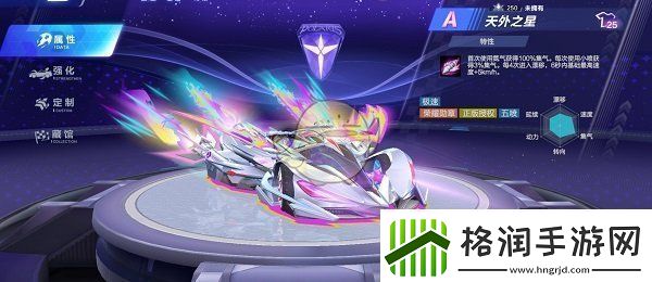 QQ飞车手游A车天外之星怎么样