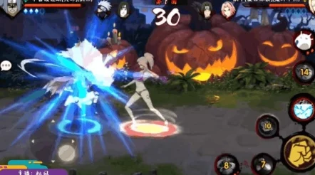 纲手脚法娴熟腿法精湛