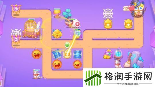 保卫萝卜4阿波与魔法宝藏第61关怎么过