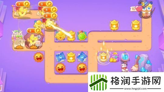 保卫萝卜4阿波与魔法宝藏第61关怎么过