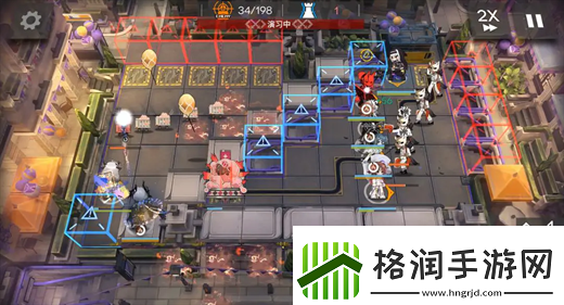 明日方舟PVEX1突袭挂机通关方法