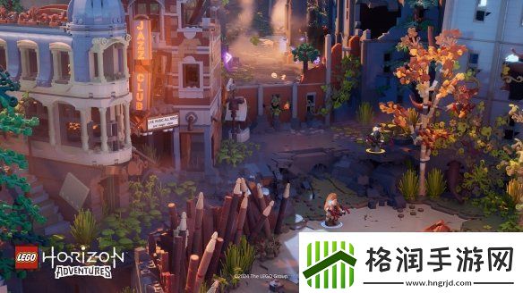 乐高地平线大冒险开发中使用真正的乐高积木制作