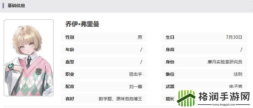 异象回声乔伊怎么样