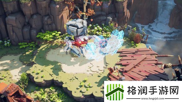 乐高地平线大冒险开发中使用真正的乐高积木制作