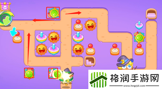 保卫萝卜4阿波与魔法宝藏第13关怎么通关