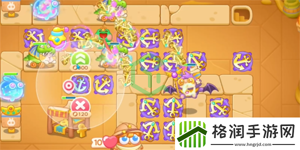 保卫萝卜4法老归来第113关怎么过
