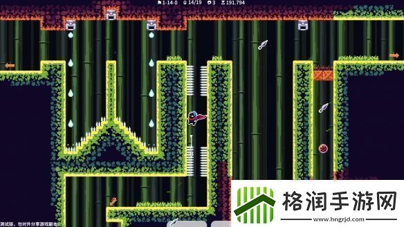 瞬移机制2D精准平台游戏忍者明Demo上线Steam有奖速通活动开启！