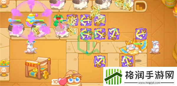 保卫萝卜4法老归来第113关怎么过