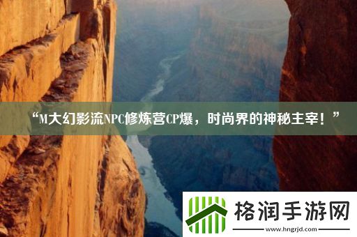 “M大幻影流NPC修炼营CP爆