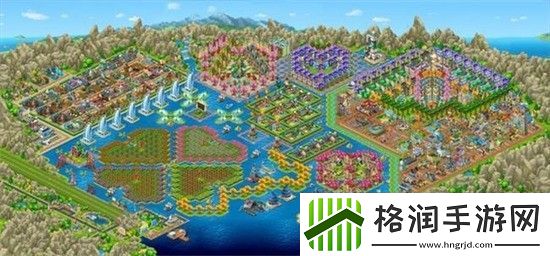 梦想城镇最完美布局高清大图