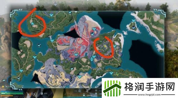 幻兽帕鲁部分矿点及技能树分布一览