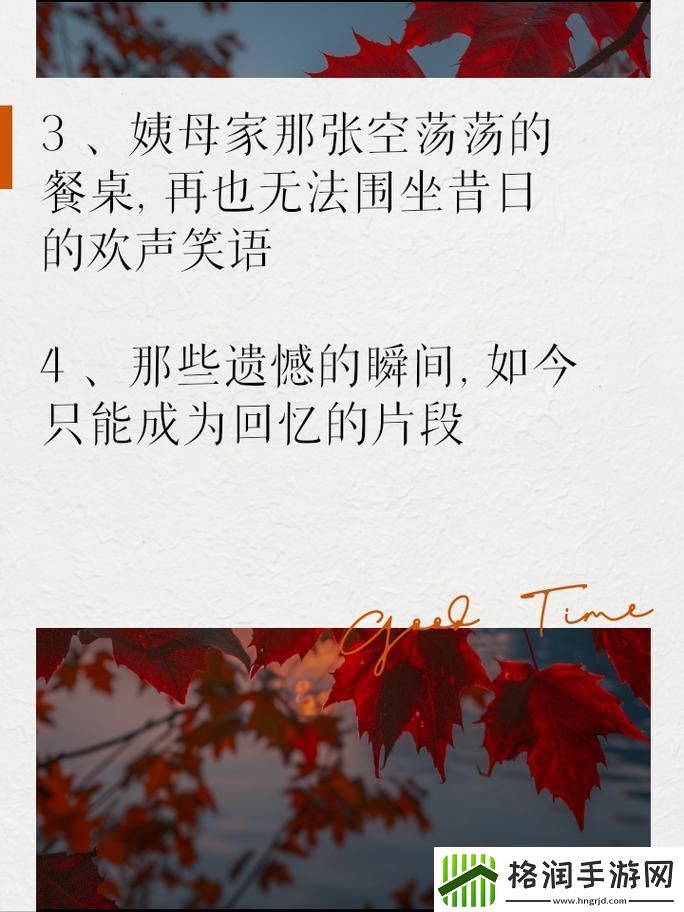 “姨母家的遗憾”