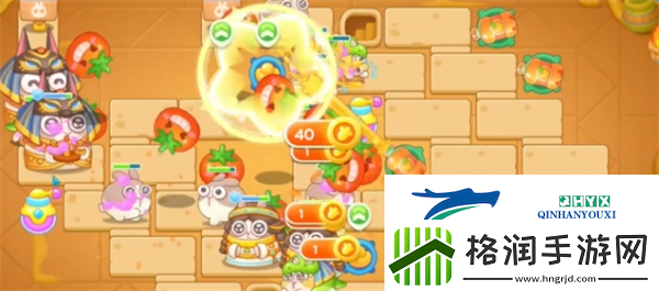 保卫萝卜4法老归来第105关怎么过