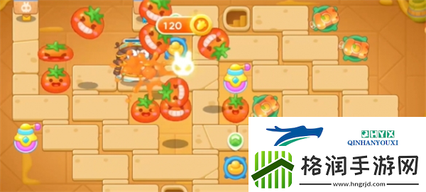 保卫萝卜4法老归来第105关怎么过