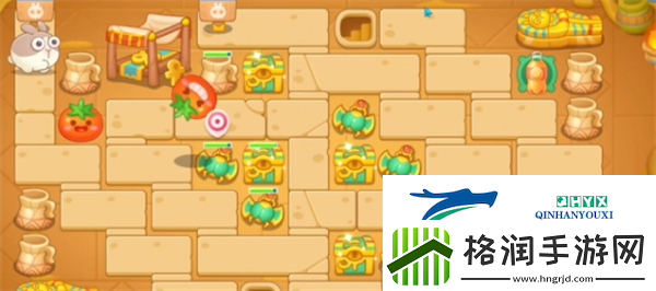 保卫萝卜4法老归来第105关怎么过