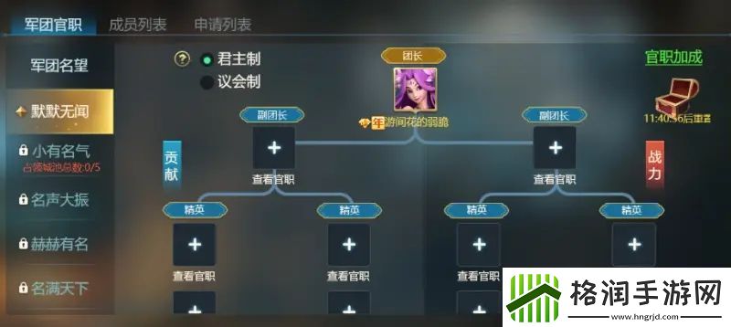 皇座战争军团玩法攻略大全
