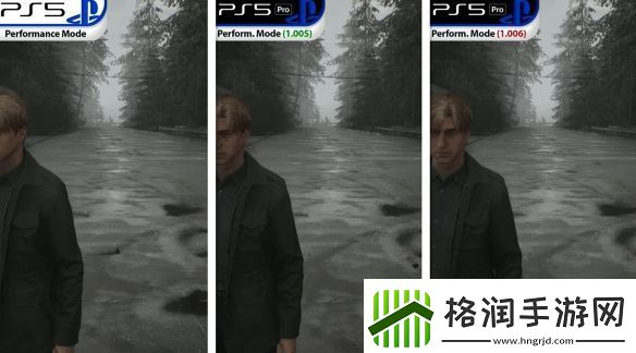 寂静岭2重制版更新后PS5和Pro对比