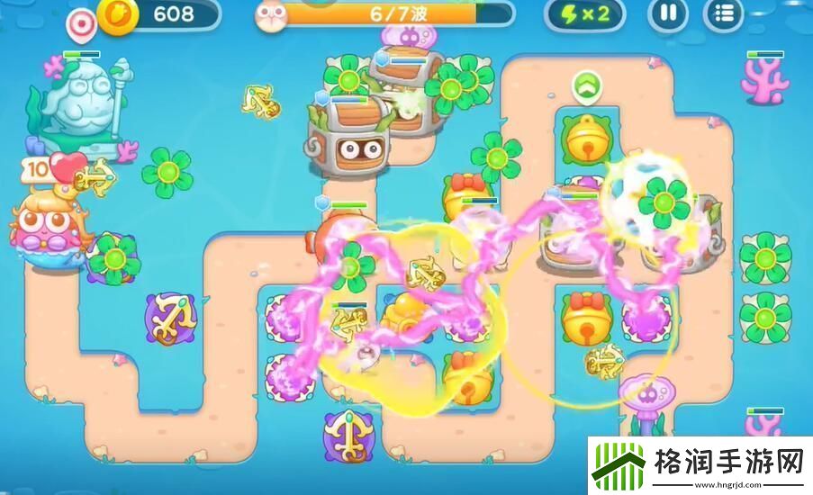 保卫萝卜4海的闺女第46关怎么过