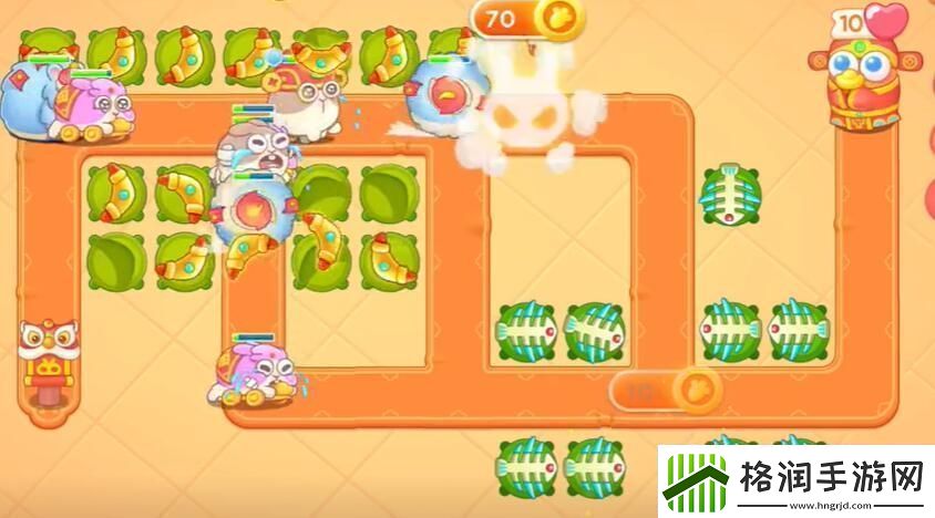 保卫萝卜4新春大集第13关怎么过