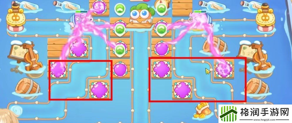 保卫萝卜4暖暖汤泉第2关攻略