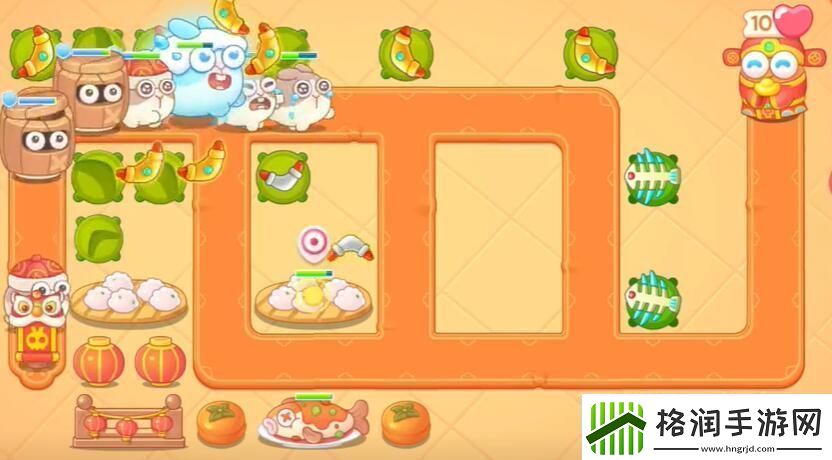 保卫萝卜4新春大集第13关怎么过