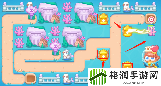 保卫萝卜4嗨钓度假岛第18关通关攻略