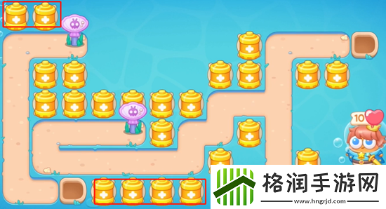 保卫萝卜4嗨钓度假岛第18关通关攻略