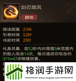 塔瑞斯世界全职业技能秘技天赋是什么