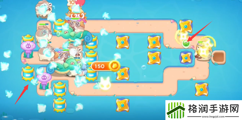 保卫萝卜4海的闺女第111关图文攻略