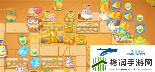 保卫萝卜4法老归来第117关图文攻略