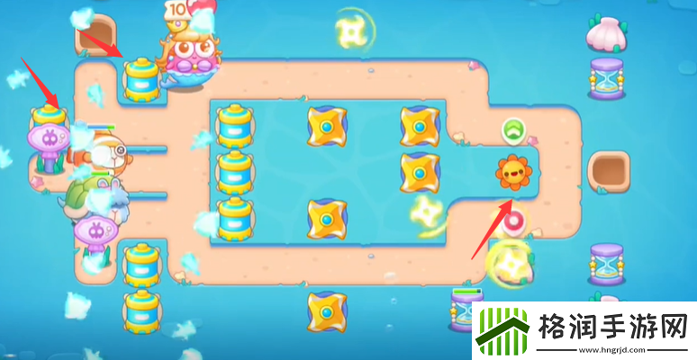 保卫萝卜4海的闺女第111关图文攻略