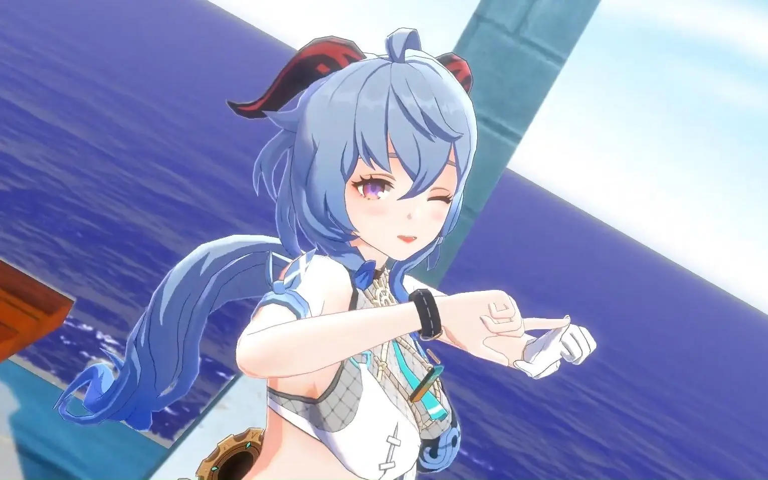 森甘雨游泳衣女遮肚显瘦是什么意思